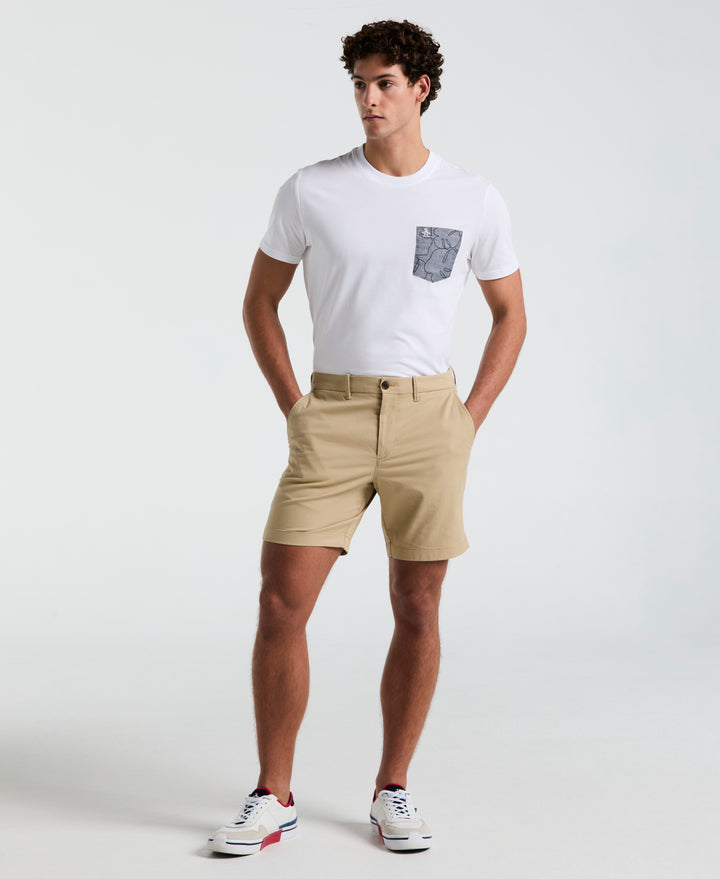 Core Chino Short (Travertine) 