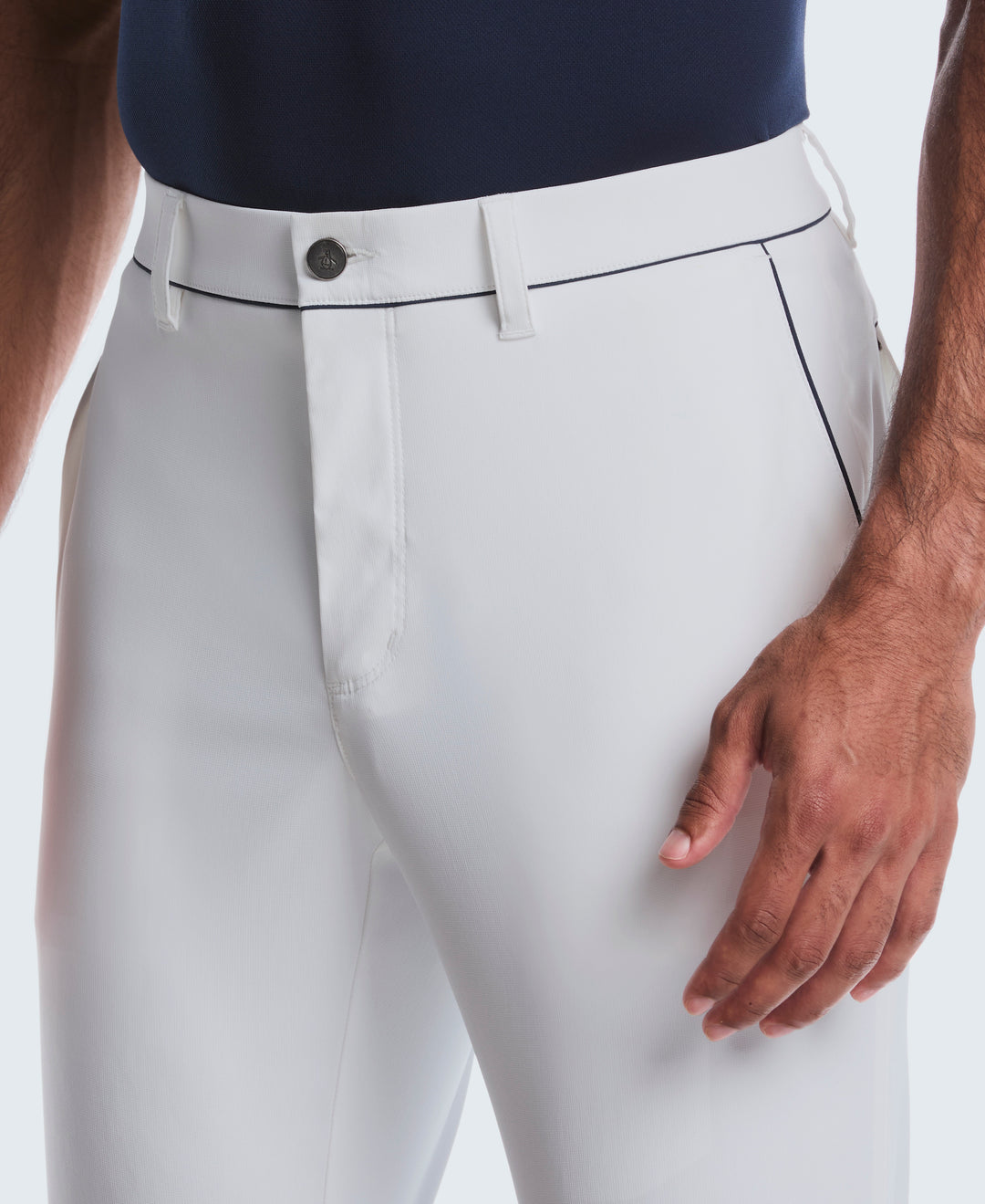 Pete's 70th Anniversary Earl Golf Pant  (Bright White) 