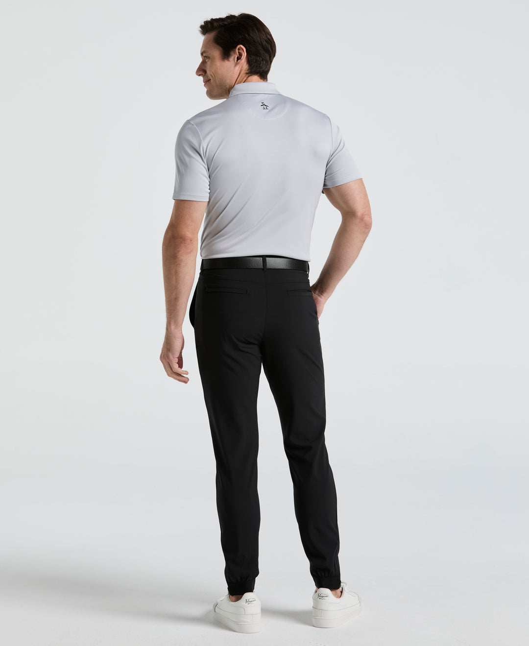 Flat Front Golf Jogger (Caviar) 