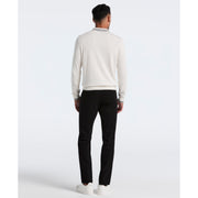 Flat Front Microsanded Chino Pant (Black) 