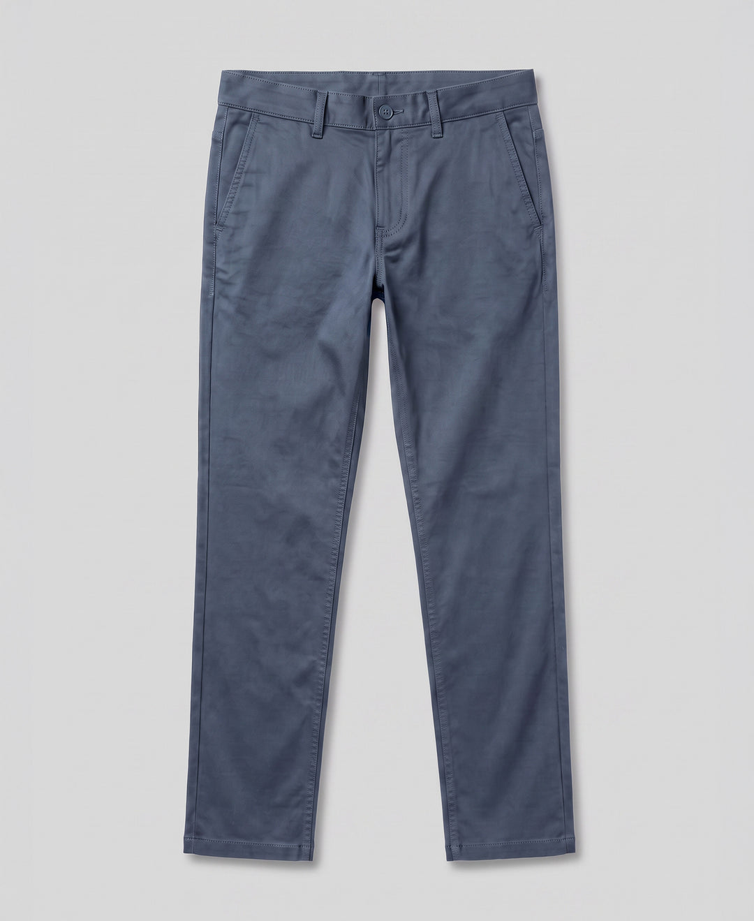 Flat Front Nylon Twill Chino-Pants-Bluefin-28-30-Original Penguin