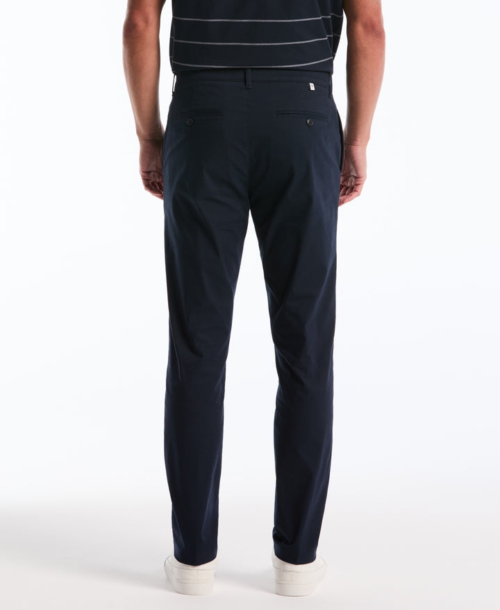 Flat Front Nylon Twill Chino Pant (Dark Sapphire) 