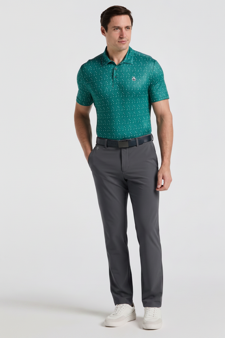 Flat Front Pete Performance Golf Pant-Golf Pants-Quiet Shade-SU-30-30-Original Penguin