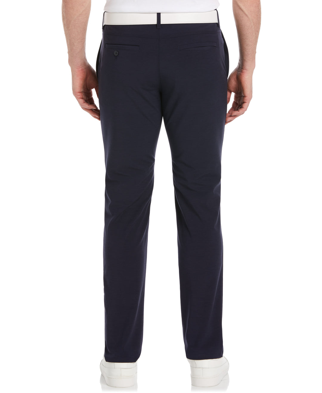 Flat Front Pete Performance Golf Trouser (Black Iris) 