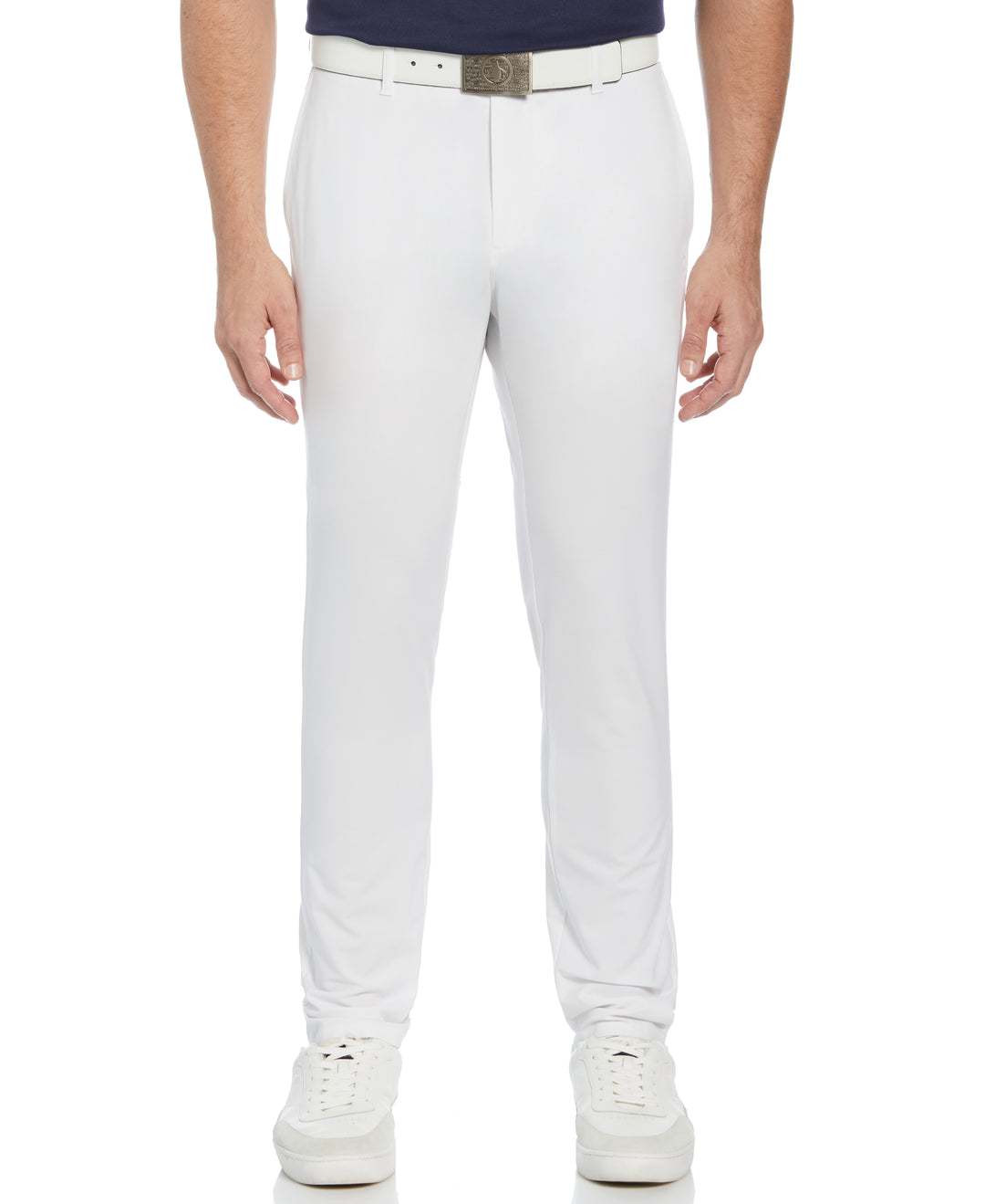 Flat Front Pete Performance Golf Trouser (Bright White) 