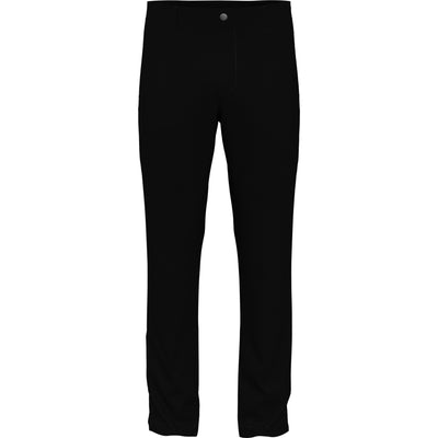 Flat Front Solid Golf Pant (Caviar) 