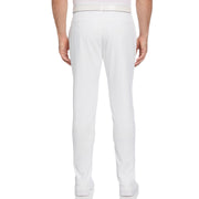 Flat Front Solid Golf Trousers (Bright White) 