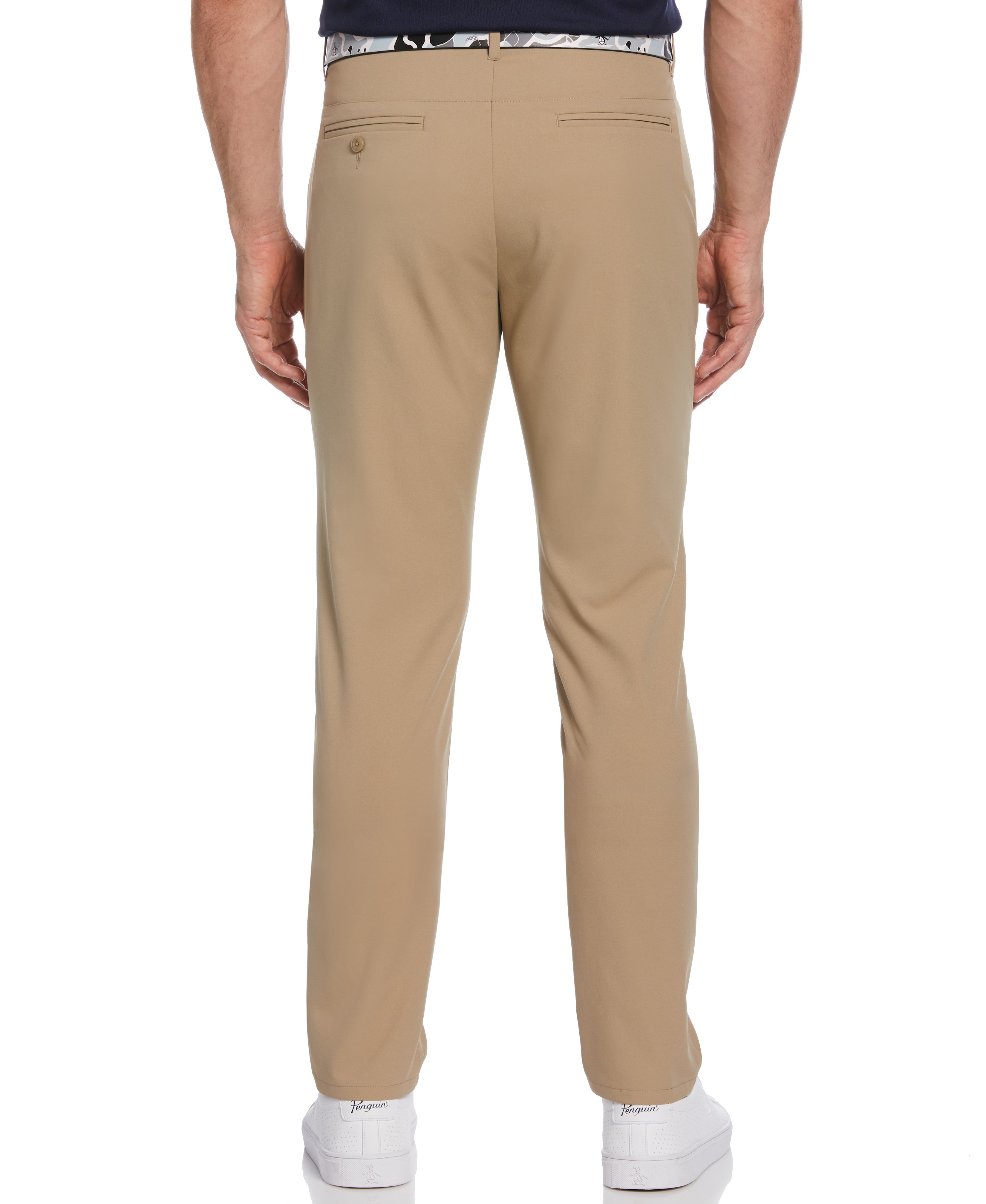 Flat Front Solid Golf Trousers – Original Penguin US