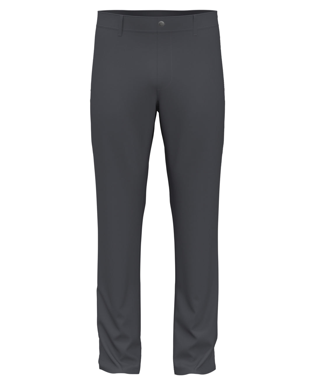 Flat Front Solid Golf Trousers (Quiet Shade) 
