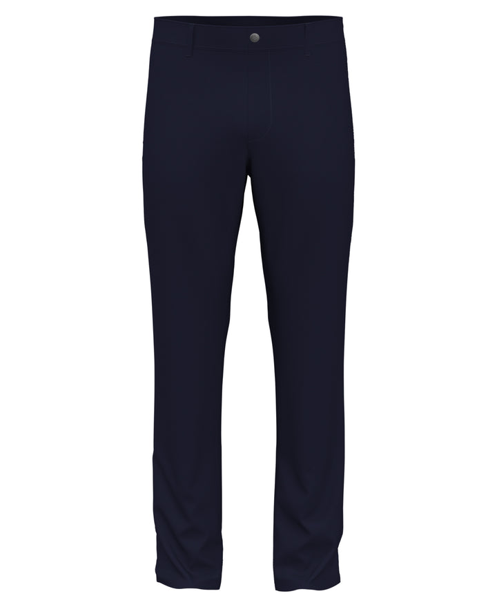 Flat Front Solid Golf Trousers (Black Iris) 