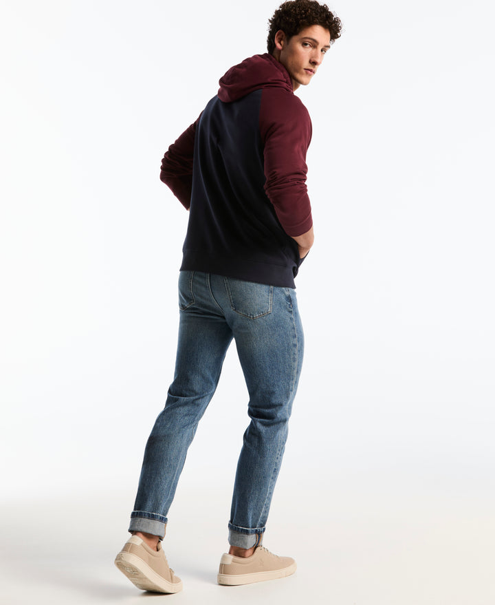 Fleece Colorblock Hoodie (Port Royale) 
