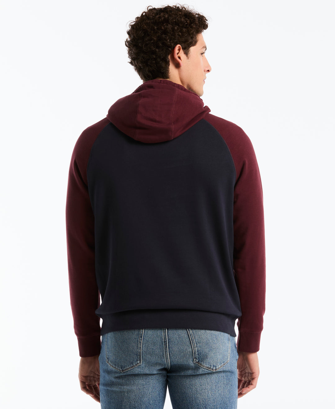 Fleece Colorblock Hoodie (Port Royale) 