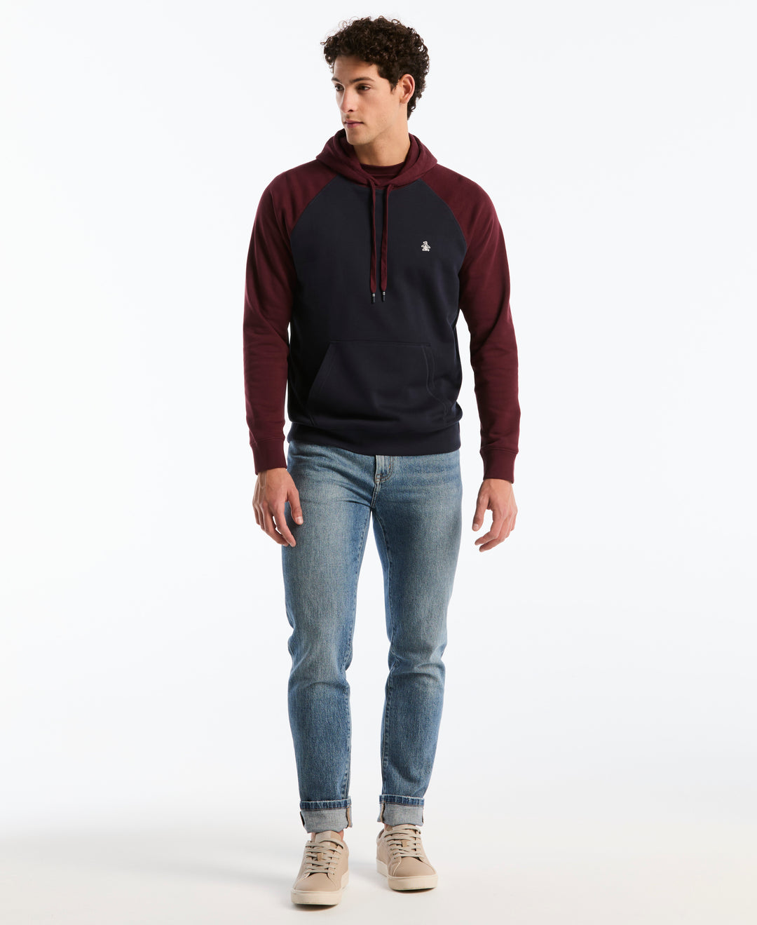 Fleece Colorblock Hoodie (Port Royale) 