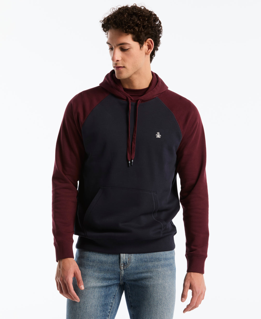 Fleece Colorblock Hoodie (Port Royale) 