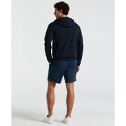 Cotton Fleece Hoodie (Dark Sapphire) 