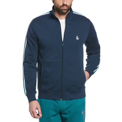 Fleece Side Tape Track Jacket (Dress Blues) 