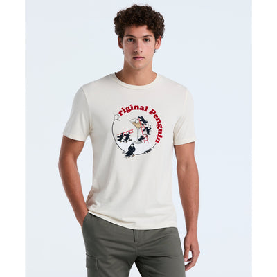 Flocked Martini Graphic Tee (Birch) 