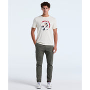 Flocked Martini Graphic Tee (Birch) 