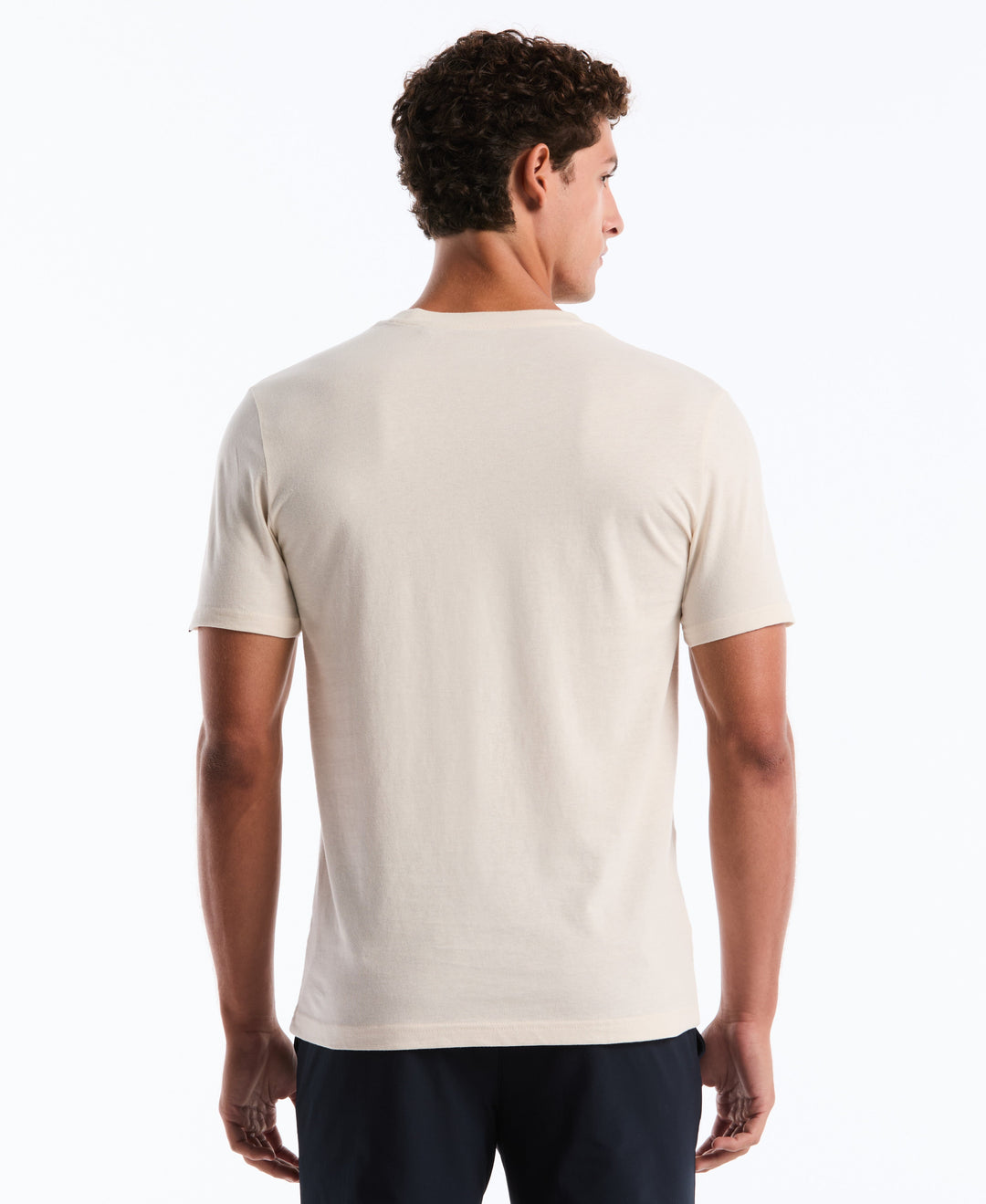 Floral Pete Graphic Cotton Tee (Birch) 