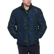 Floral Puffer Jacket  (Sycamore) 