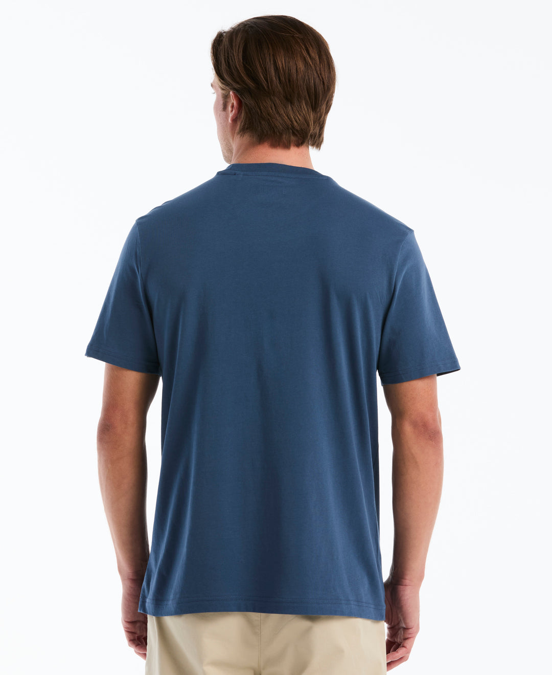 Forest Sunset Graphic Cotton Tee (Sargasso Sea) 