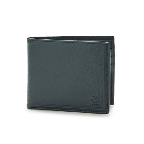 Framed Edge Bifold Wallet (Navy) 