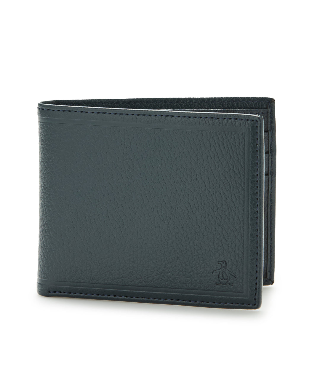 Framed Edge Bifold Wallet (Navy) 