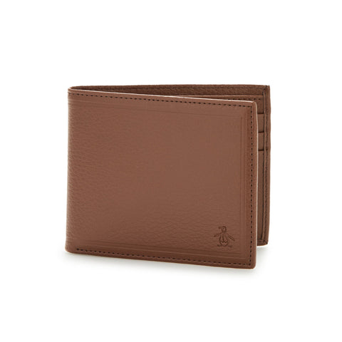 Framed Edge Bifold Wallet (Tan) 