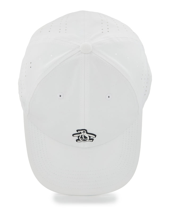French Riviera Packable Adjustable Golf Hat (Bright White) 