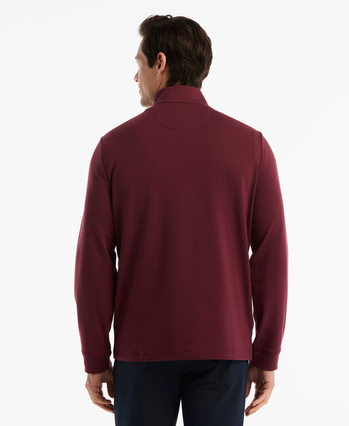 French Terry Quarter Zip Earl Pull-Over-Golf Jackets-Original Penguin