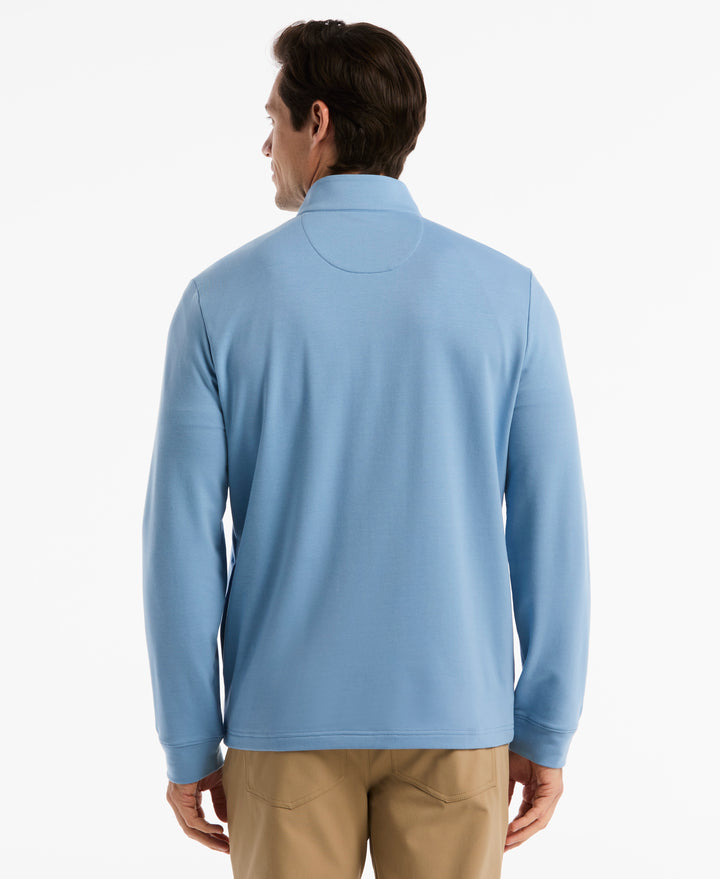 French Terry Quarter Zip Earl Pull-Over-Golf Jackets-Original Penguin