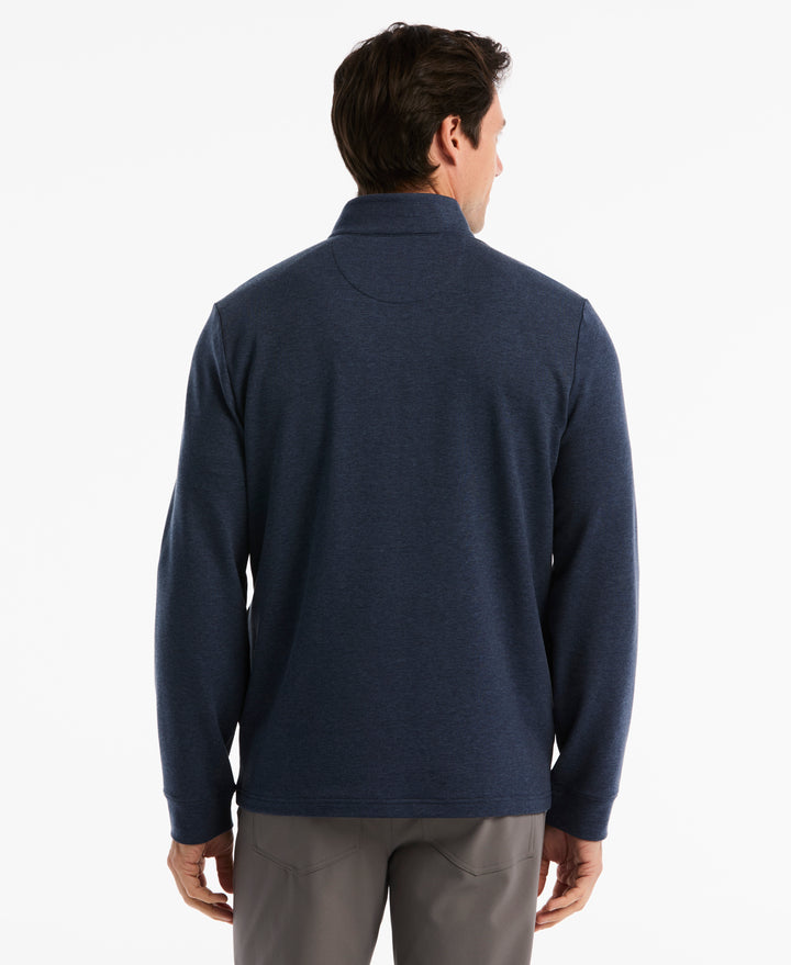 French Terry Quarter Zip Earl Pull-Over-Golf Jackets-Original Penguin