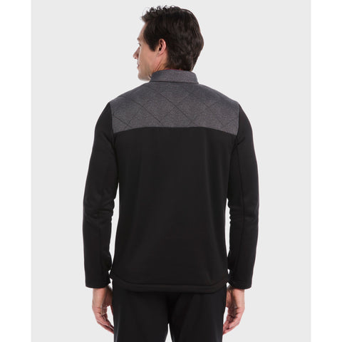 Full Zip Insulated Piping Jacket-Golf Jackets-Original Penguin