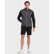 Full Zip Insulated Piping Jacket-Golf Jackets-Original Penguin