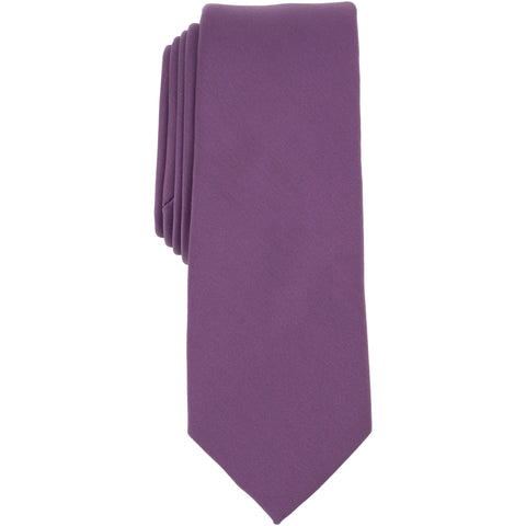 Garrisson Solid Tie (Dark Purple) 