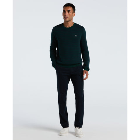 Jacquard Geo Crewneck Sweater (Botanical Garden) 