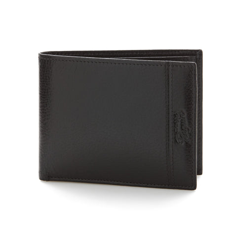 Glazed Bifold Wallet  (Blk) 