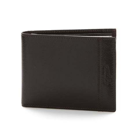 Glazed Bifold Wallet  (Brn) 