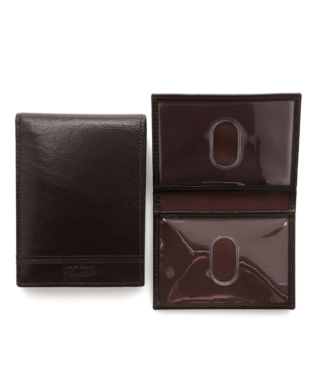 Glazed Bifold Wallet  (Brn) 