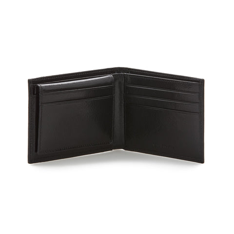 Glazed Bifold Wallet  (Blk) 