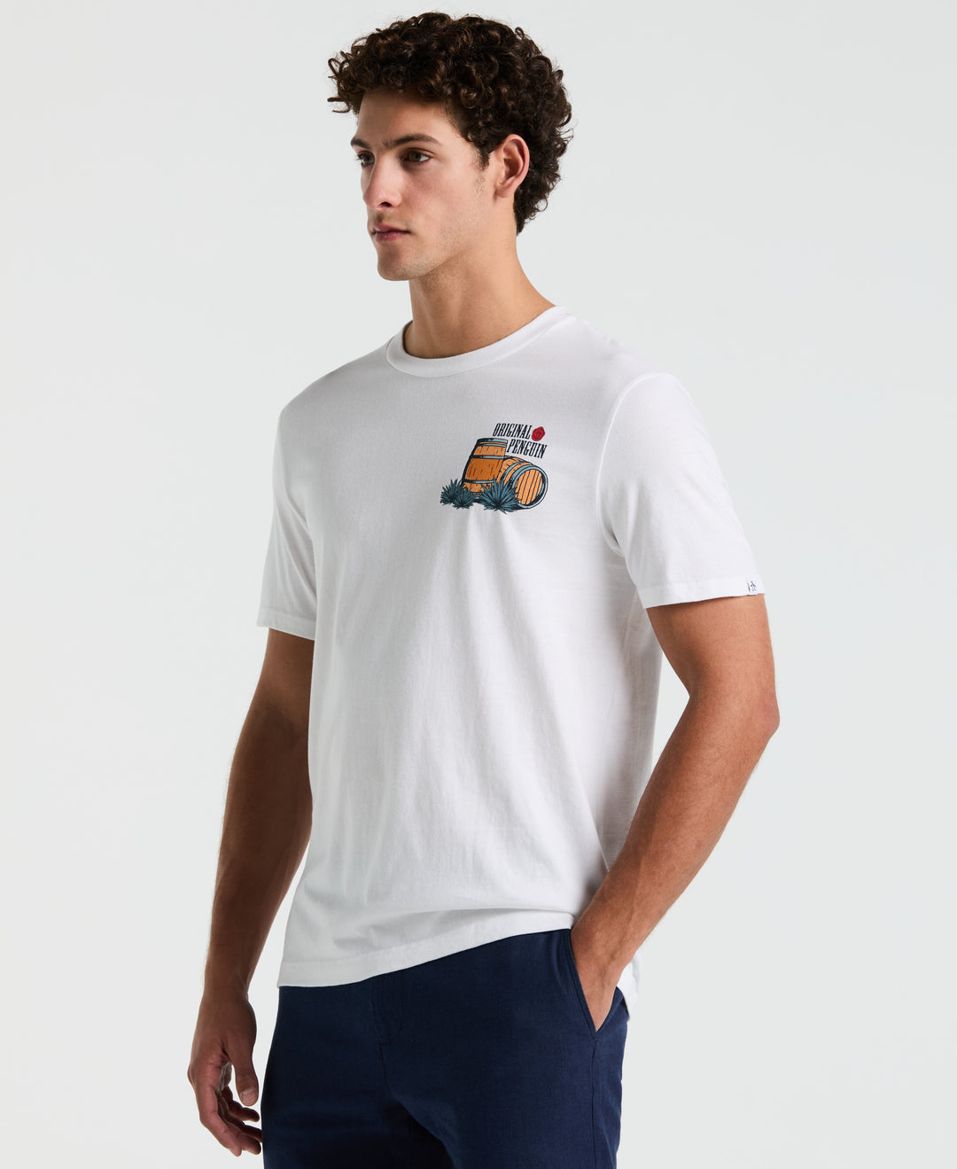 Jersey Graphic Distillery Tee (Bright White) 