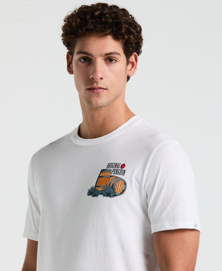 Jersey Graphic Distillery Tee (Bright White) 