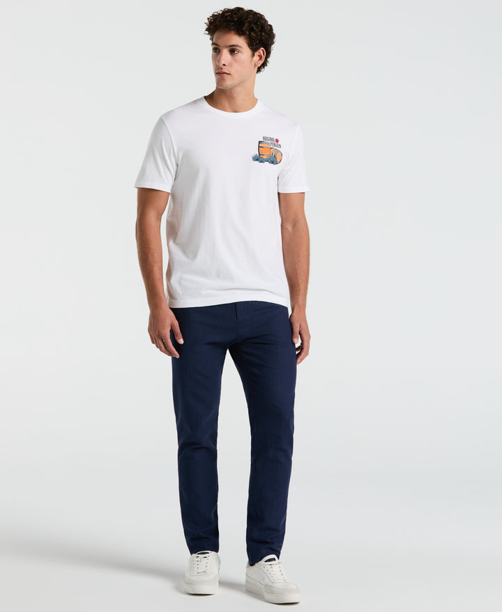 Jersey Graphic Distillery Tee (Bright White) 