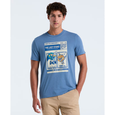 Graphic Papa Pete Tee (Copen Blue) 