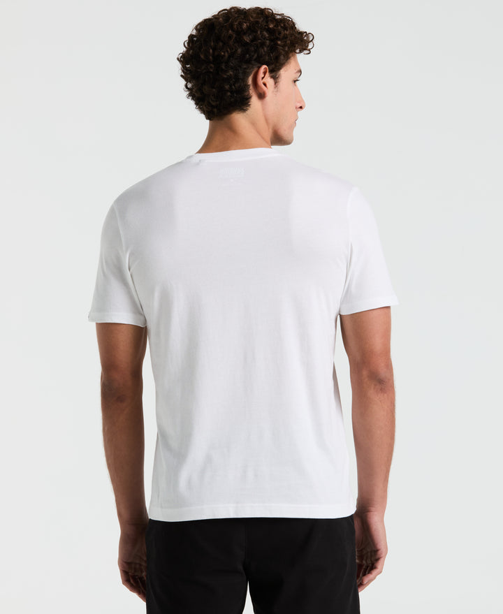 Jersey Graphic Plant Pete Tee (Bright White) 