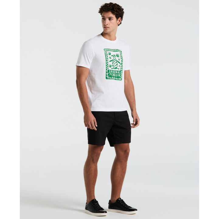 Jersey Graphic Plant Pete Tee (Bright White) 