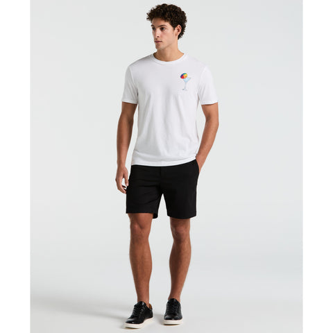 Jersey Graphic Pride Cocktails Tee (Bright White) 