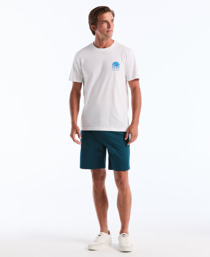 Snow Scene Graphic Tee (Bright White) 