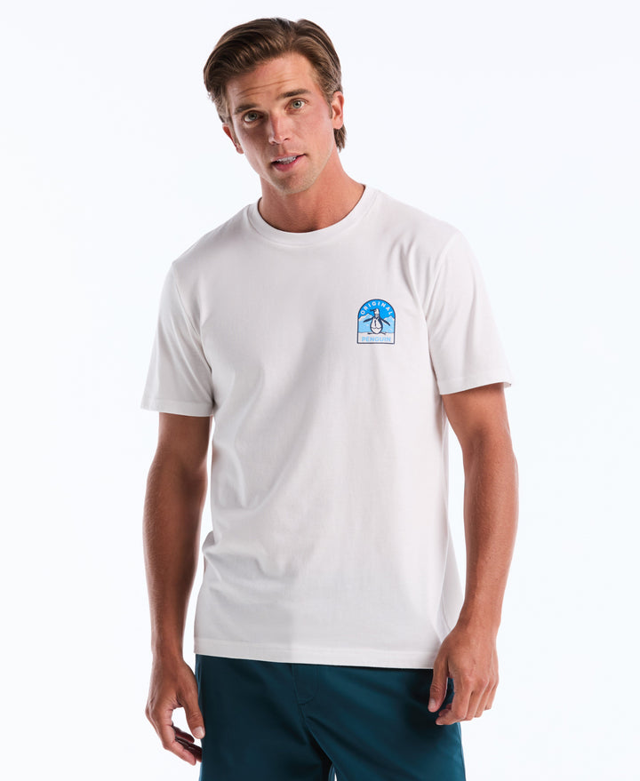 Snow Scene Graphic Tee (Bright White) 
