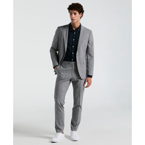 Navy Plaid Suit Separate Jacket (Navy) 
